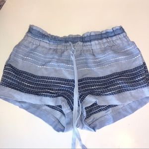 Cloth & Stone Blue Shorts